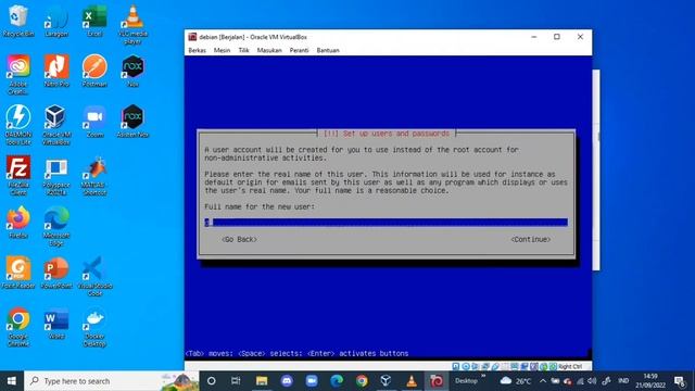 Instalasi OS Debian pada virtualbox смотреть онлайн
