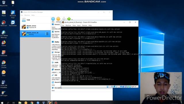 Toturial membuat web server di ubuntu server menggunakan virtual box смотреть онлайн
