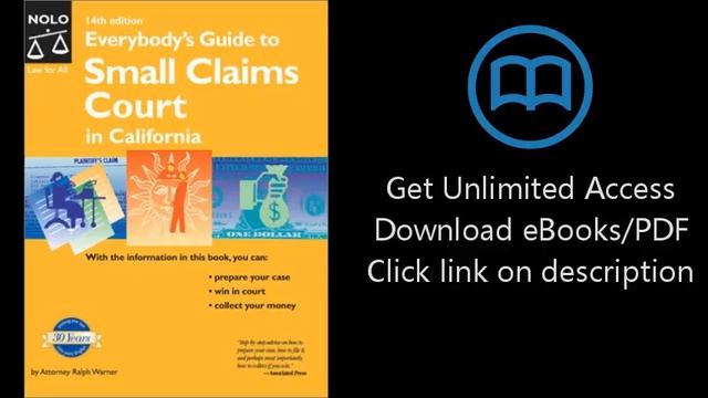 Everybody's Guide to Small Claims Court in California смотреть онлайн