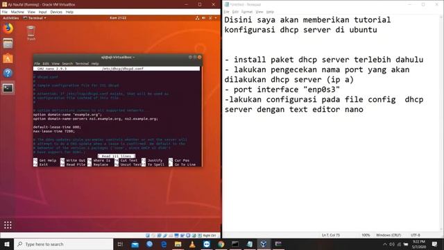 DHCP Server (Ubuntu) смотреть онлайн