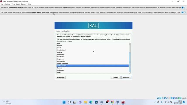 Kali Linux 2022.3 installation смотреть онлайн