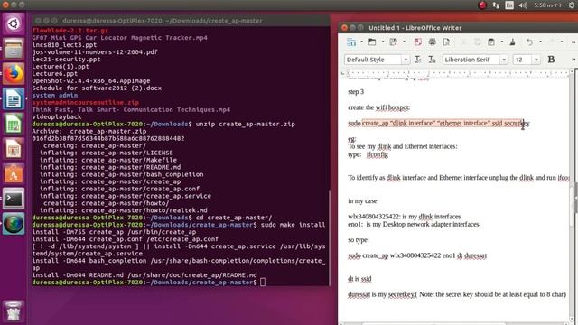 How to configure Ubuntu Desktop as wifi hotspot смотреть онлайн