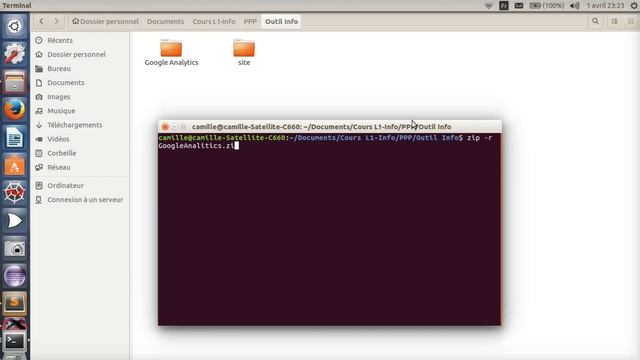 Zip Terminal Linux смотреть онлайн