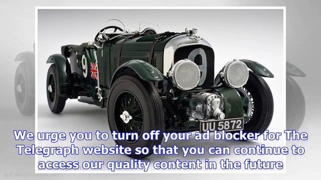 1930 le mans 'blower' bentley in pictures смотреть онлайн