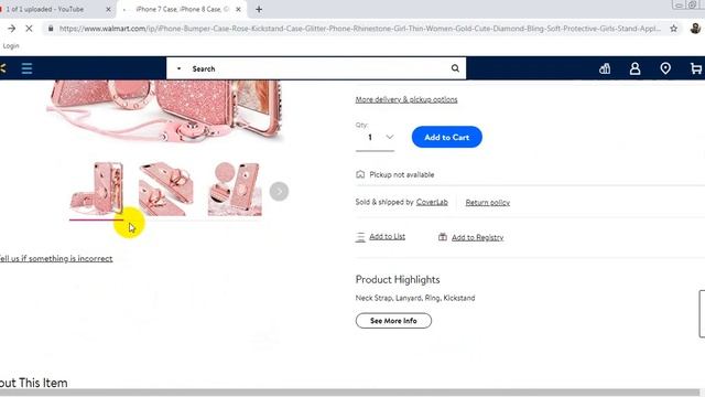 Walmart best search and keyword promotion for iPhone 7 Case // add to cart смотреть онлайн