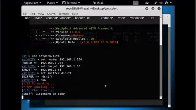 Websploit en Kali Linux - Auditoría en Informática смотреть онлайн