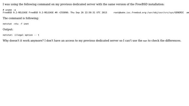 Unix & Linux: netstat command doesn't work anymore on the new dedicated server (2 Solutions!!) смотреть онлайн
