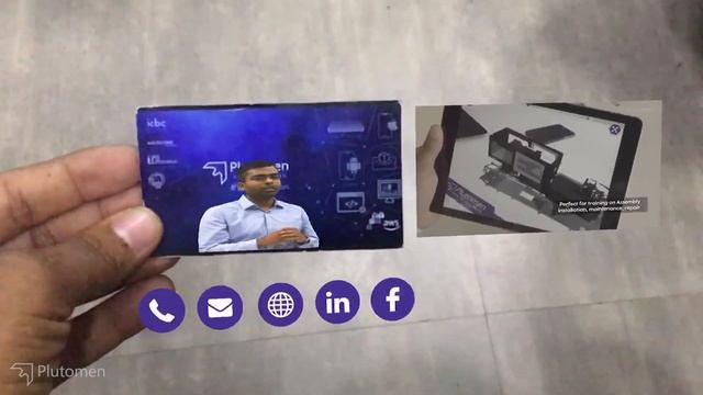 AR Business Card | Mobile App | Plutomen смотреть онлайн
