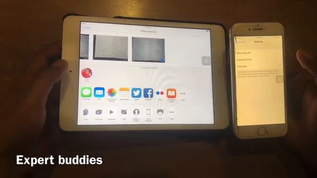 iOS devices data share using airdrop in Hindi by expert Buddies смотреть онлайн