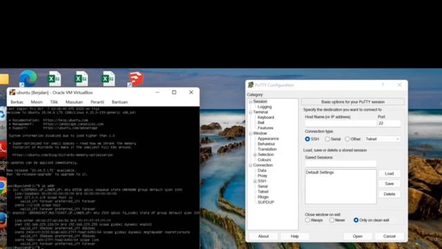 CARA INSTALL Ubuntu server, install webmin dan ssh di linux, install webserver смотреть онлайн