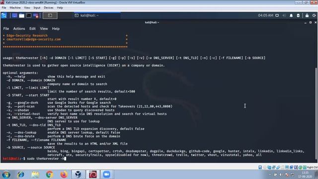 TheHarvester-CEST 1 смотреть онлайн