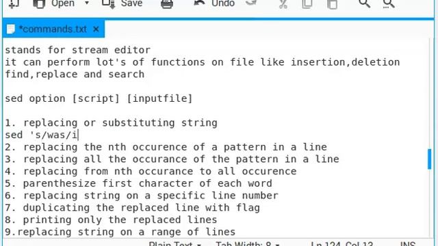 Unix sed command Part -1 6 смотреть онлайн