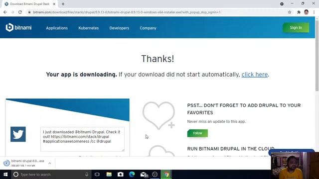 HOW TO INSTALL DRUPAL8 SITE ON YOUR LOCALHOST BY USING BITNAMI STACK DEVELOPER TOOL #Drupal8 смотреть онлайн