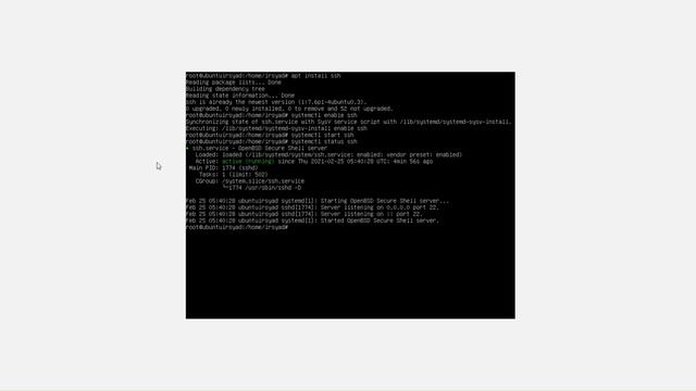 Cara install SSH di ubuntu server смотреть онлайн