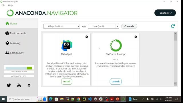 How to install Anaconda and use Jupyter Notebook on Windows 10. смотреть онлайн