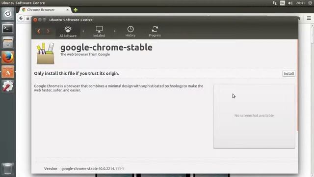 How to install Google Chrome in Ubuntu 14 04 LTS 2015 смотреть онлайн