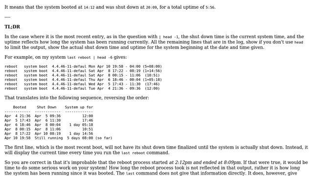 Interpreting last reboot output (3 Solutions!!) смотреть онлайн
