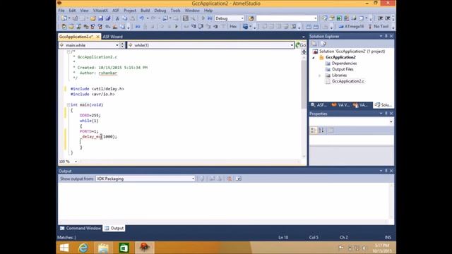 Basics | How to Create AVR Project in Atmel Studio | BRiCS AVR Tutorial смотреть онлайн