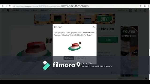 [FREE ITEM] How to get the INTERNATIONAL FEDORA - MEXICO | Roblo смотреть онлайн