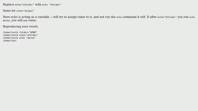 'echo' command in the `if` `else` statement shows nothing (2 Solutions!!) смотреть онлайн