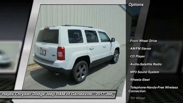 2017 Jeep Patriot Gainesville GA G737003 смотреть онлайн