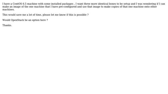 Unix & Linux: Linux Image to recreate a machine with the same configuration смотреть онлайн