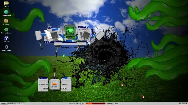 Win98: Let's Play Don't Get A Virus Demo смотреть онлайн