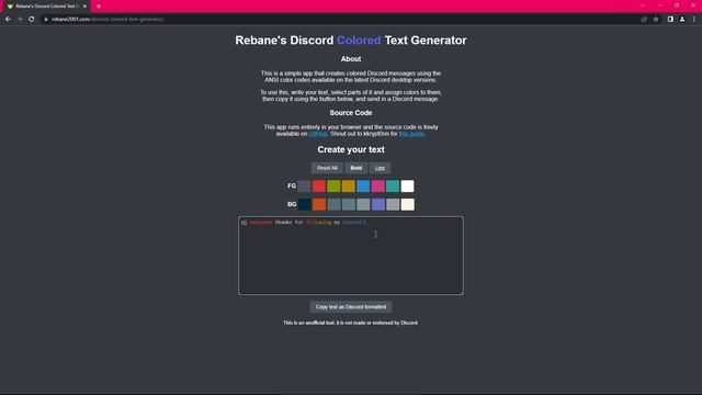 How to SEND COLORED TEXTs in Discord (2022) смотреть онлайн