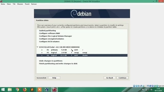 Insatall Debian 10 Menggunakan Virtualbox смотреть онлайн