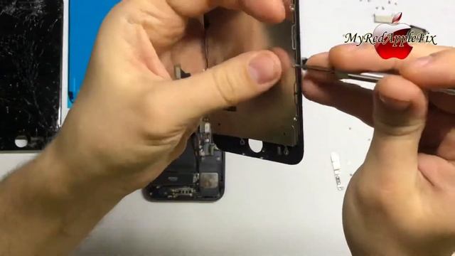 Замена экрана на iPhone 7 смотреть онлайн