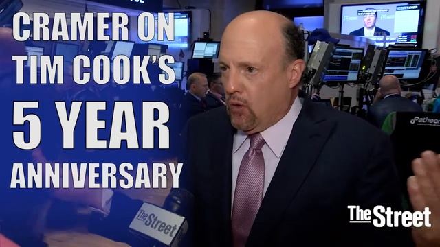Here's What Jim Cramer Thinks About Apple CEO Tim Cook смотреть онлайн