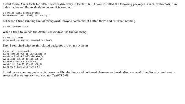 Unix & Linux: Avahi commands not working in CentOS (2 Solutions!!) смотреть онлайн