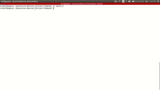 Linux Device Drivers basic module смотреть онлайн