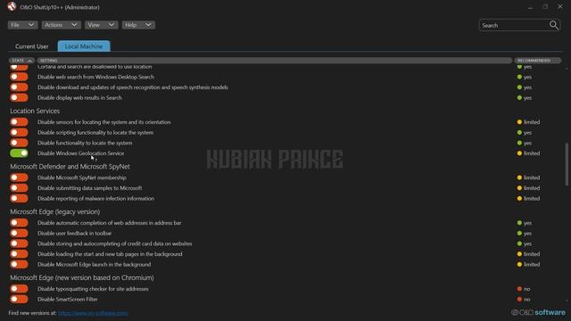 O&O ShutUp10 + best settings to use on windows 11 & 10 - Don't let Microsoft spy on you . смотреть онлайн