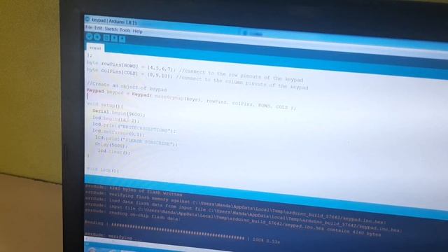 Keypad and LCD interface with Arduino UNO Board смотреть онлайн