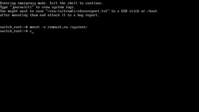 CentOS 7 Root Password Break смотреть онлайн