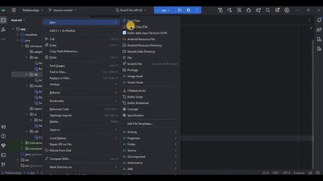 News App in Android Studio using Kotlin | Part 3 - Setup ROOM Database смотреть онлайн