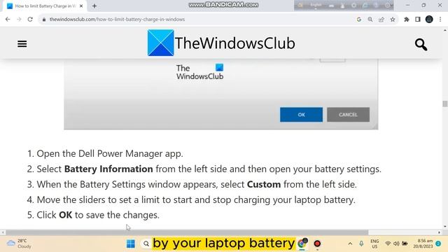 How To Limit Battery Charge Windows 11 (Full Tutorial) смотреть онлайн