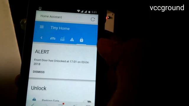 DIY MQTT RF IOT Door Lock Demo for Home Assistant смотреть онлайн