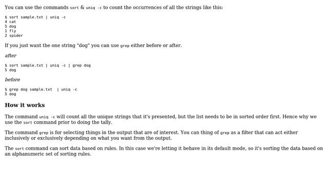 Unix & Linux: Counting the occurrences of the string (3 Solutions!!) смотреть онлайн