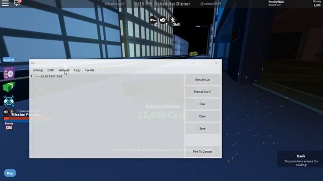 Roblox Jailbreak Exploit Boi | Jailbreak, Lua / Lua C Executor!