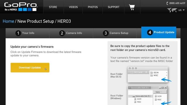 GoPro HERO3: Camera Software Update смотреть онлайн