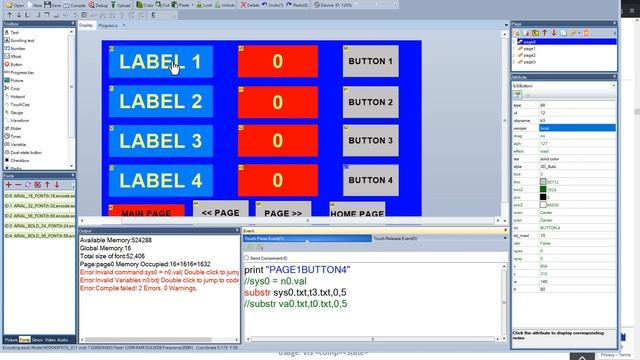 NEXTION HOW TO LESSON 2 - SEND / RECEIVE DATA & COMMANDS IN SIMULATOR AND REAL DEVICE [ BULGARIAN ] смотреть онлайн