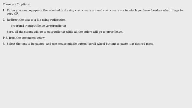How to copy the terminal output? (3 Solutions!!) смотреть онлайн