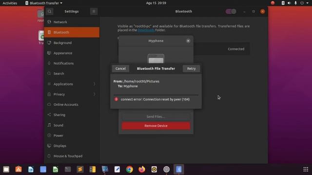 Cara Kirim File Dari Ubuntu ke Smartphone via Bluetooth смотреть онлайн