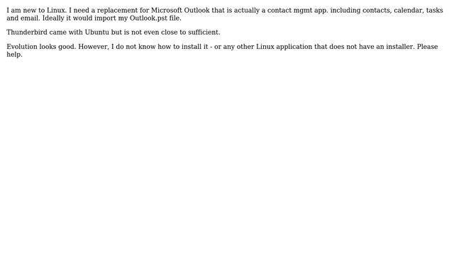 MS Outlook replacement app. and how to install for a novice Linux user смотреть онлайн