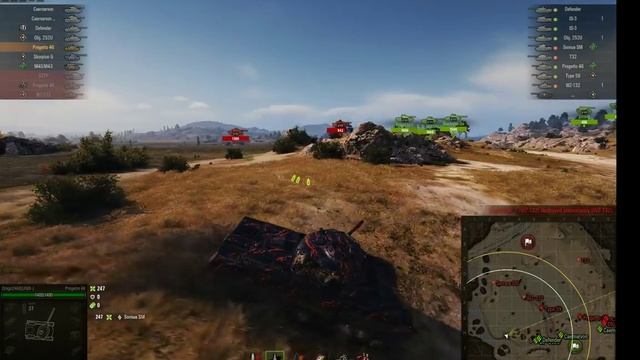World of Tanks - Clan Wars [UNIX-] - Difesa Steppes - [UNIX-] vs [TORN] смотреть онлайн