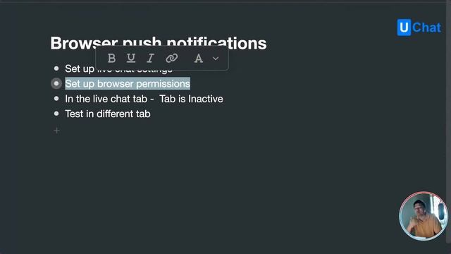 Browser push notification for live chat смотреть онлайн