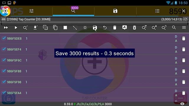 Fast work with large saved lists in 8.59.0 - GameGuardian смотреть онлайн