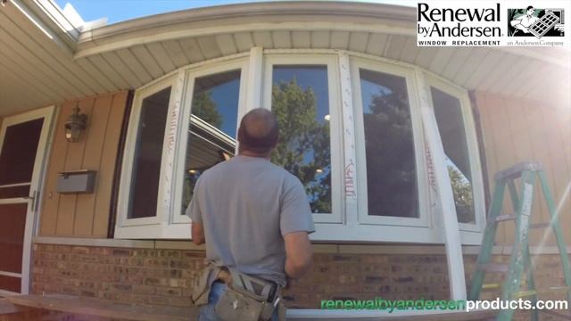 Bow Window Installation - Morton, IL - Renewal by Andersen смотреть онлайн